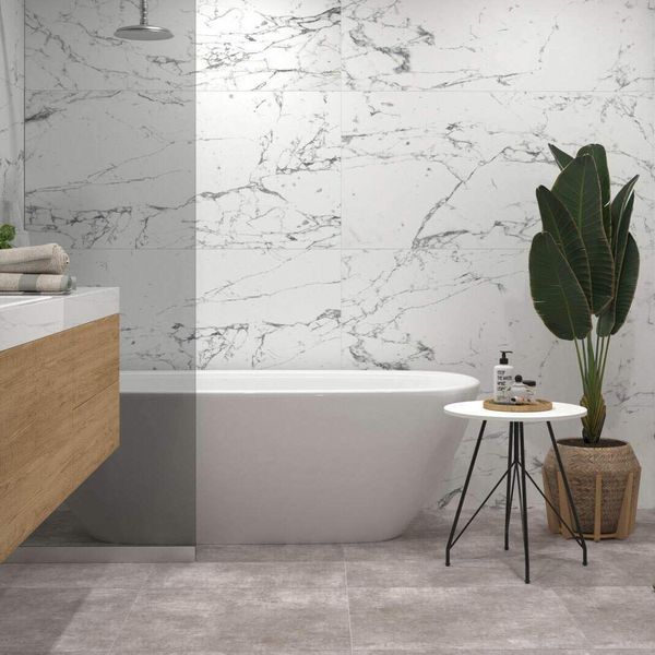 Crash Matt Marble Effect 60x120cm Walls and Floor Tiles