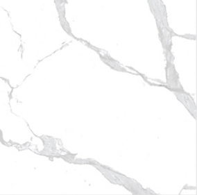 Superb Statuario Marble Effect Porcelain Gloss 60x60cm Kitchen Bathroom Wall and Floor Tile - TILES Paradise