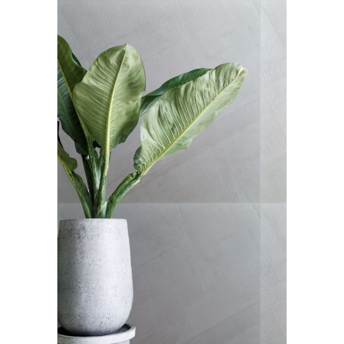 Tanvi White Matt Textured Porcelain 60X60cm Kitchen Bathroom Fireplace Wall Floor Tiles - TILES Paradise