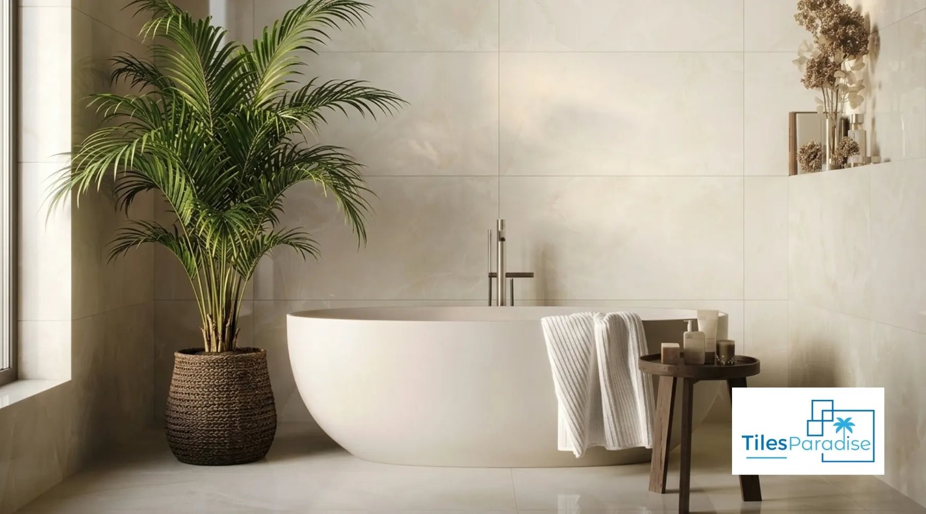 11 Best Beige Bathroom Tiles for a Spa-Like Luxury Retreat - TILES Paradise