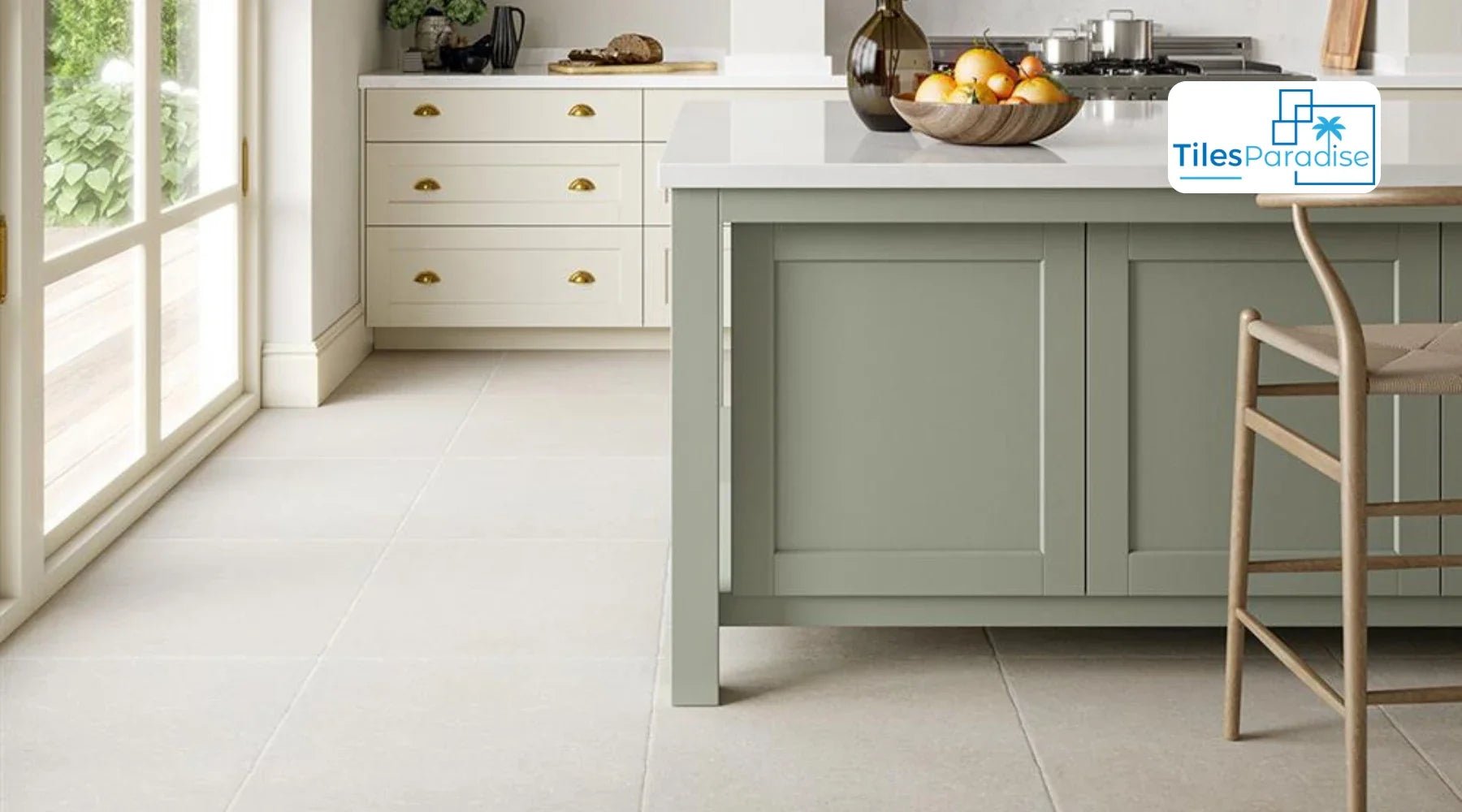 Cream Kitchen Tiles: The Complete UK Guide to Wall, Floor & Splashback Tiles by Finish, Size & Material - TILES Paradise