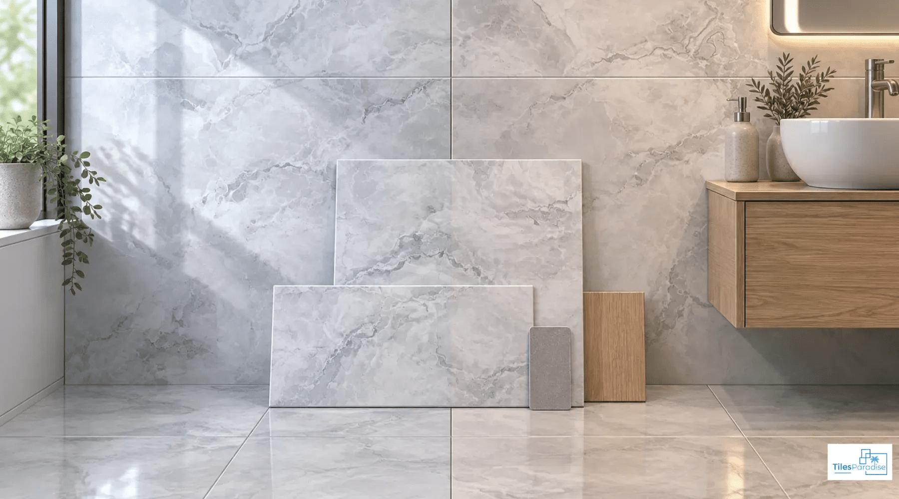 Grey Bathroom Tiles: How to Choose the Right Tile for Every Surface - TILES Paradise
