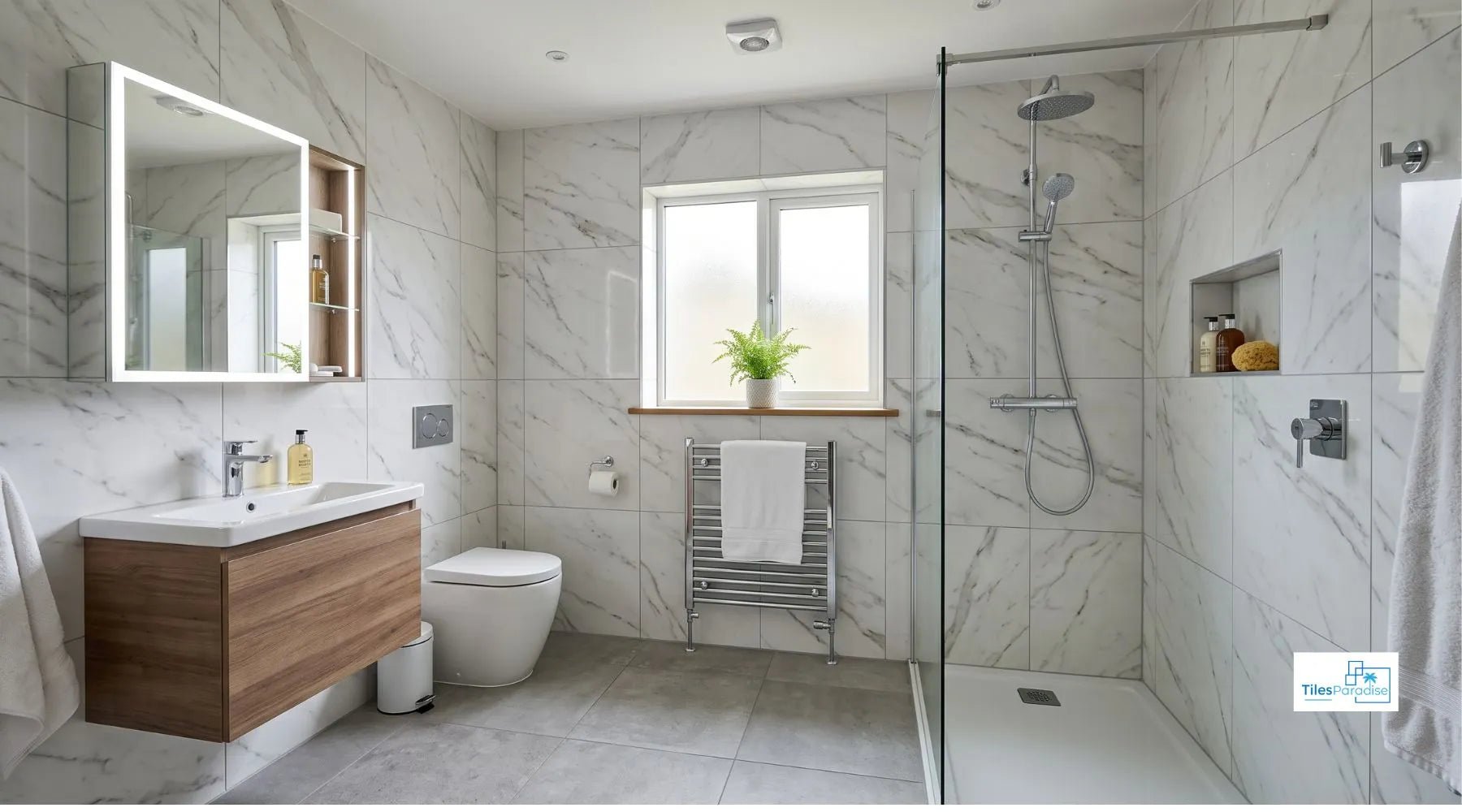 How Much Does It Cost to Tile a Bathroom in the UK? (2026 Prices) - TILES Paradise