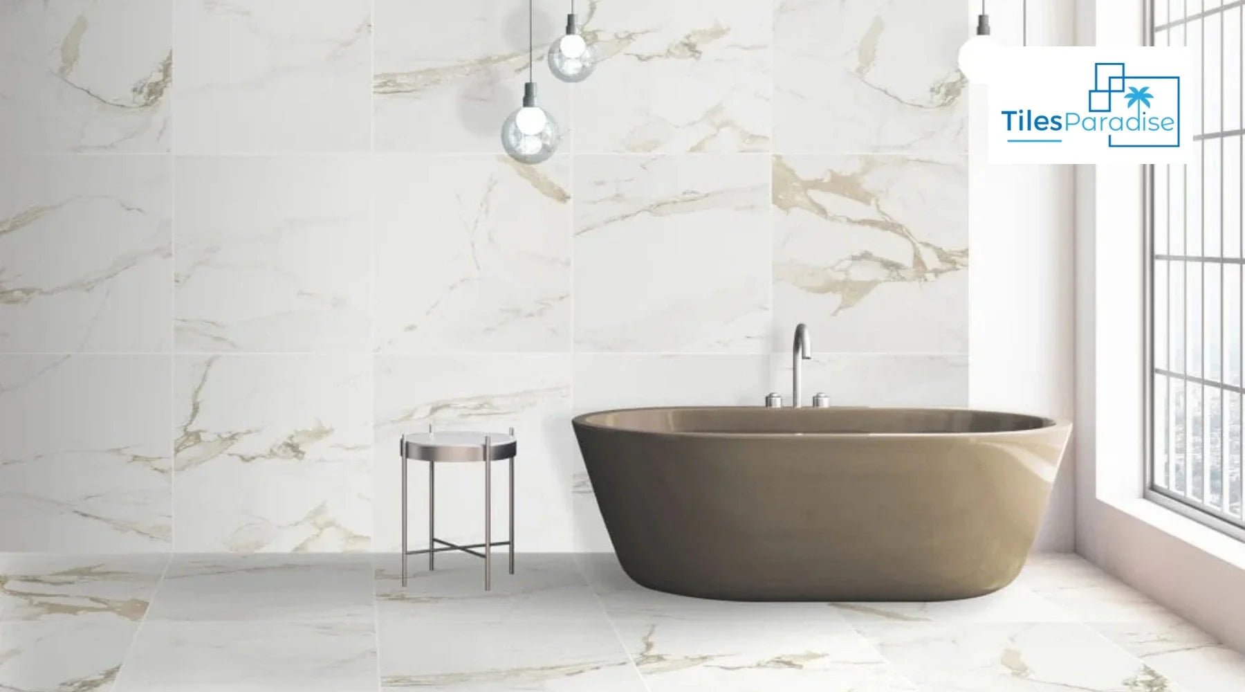How to Choose the Best Marble Effect Bathroom Tiles - TILES Paradise
