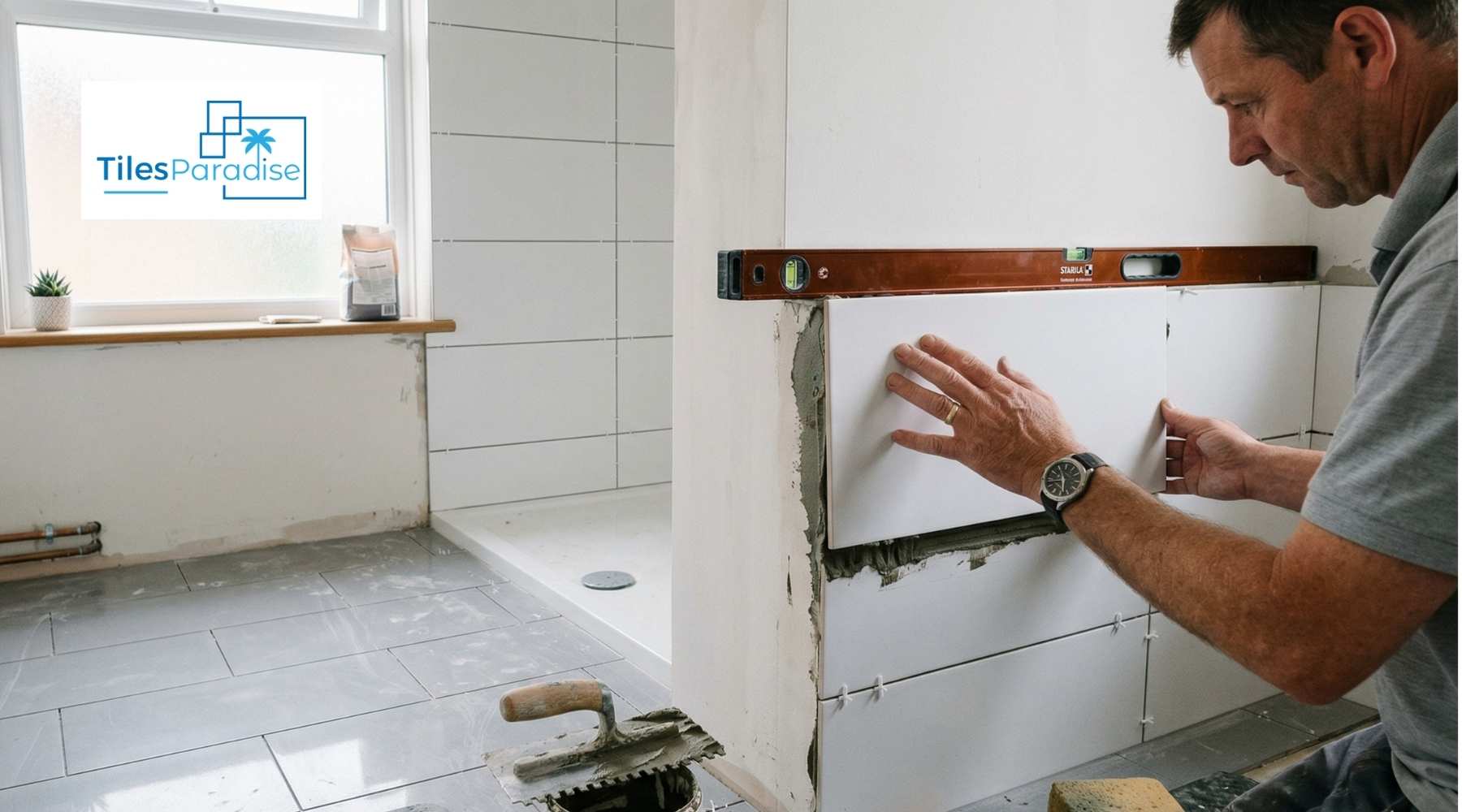 How to Tile a Bathroom: Step-by-Step Guide for Homeowners - TILES Paradise