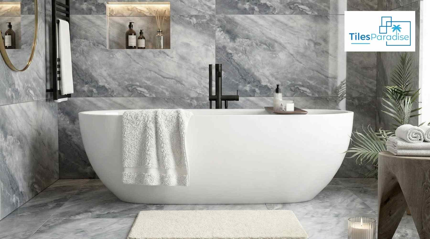 Modern Bathroom Floor Tiles: 17 Luxury Marble & Onyx Looks - TILES Paradise