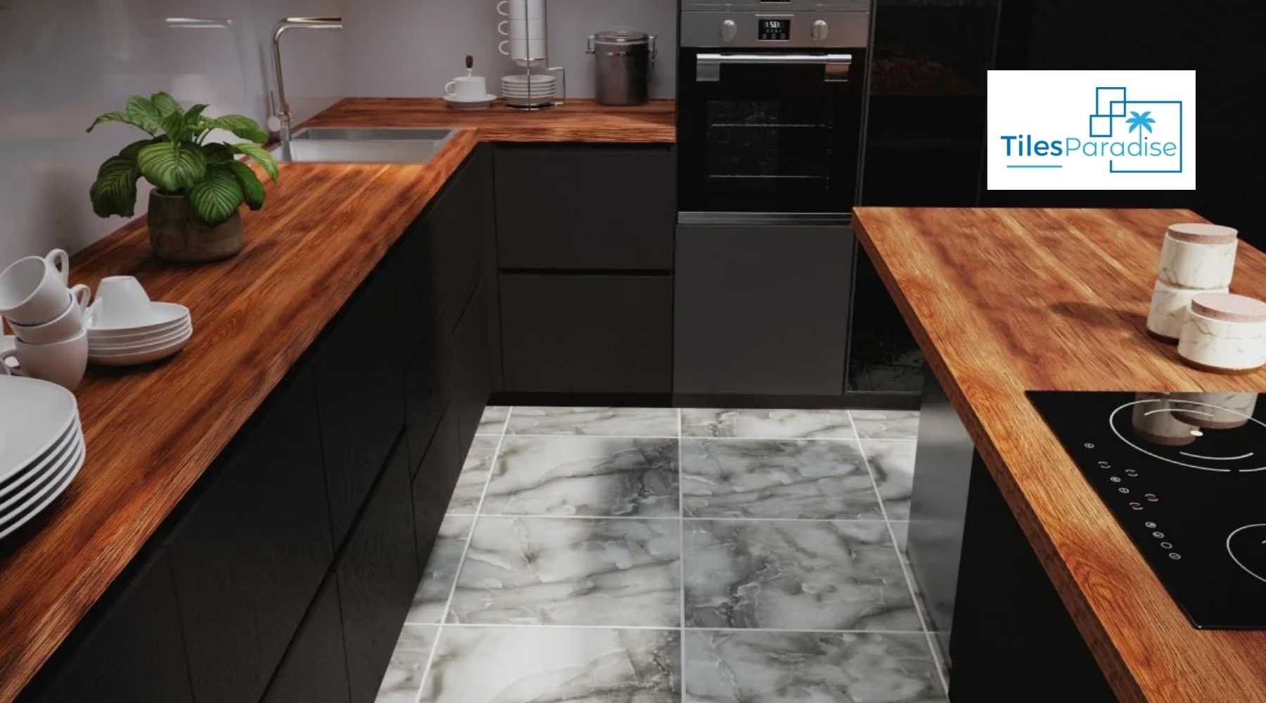 Porcelain Kitchen Tiles: Size, Finish, Material &amp; Layout Guide for UK Homeowners - TILES Paradise