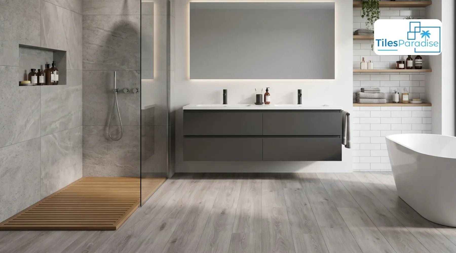 Wood Effect Wall Tiles: Porcelain Durability, Room Suitability, and Size Format Guide - TILES Paradise