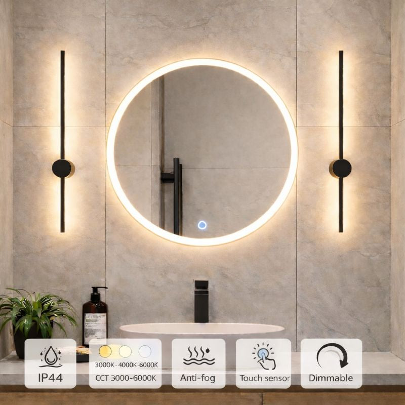 Back-Lit LED Bathroom Mirrors