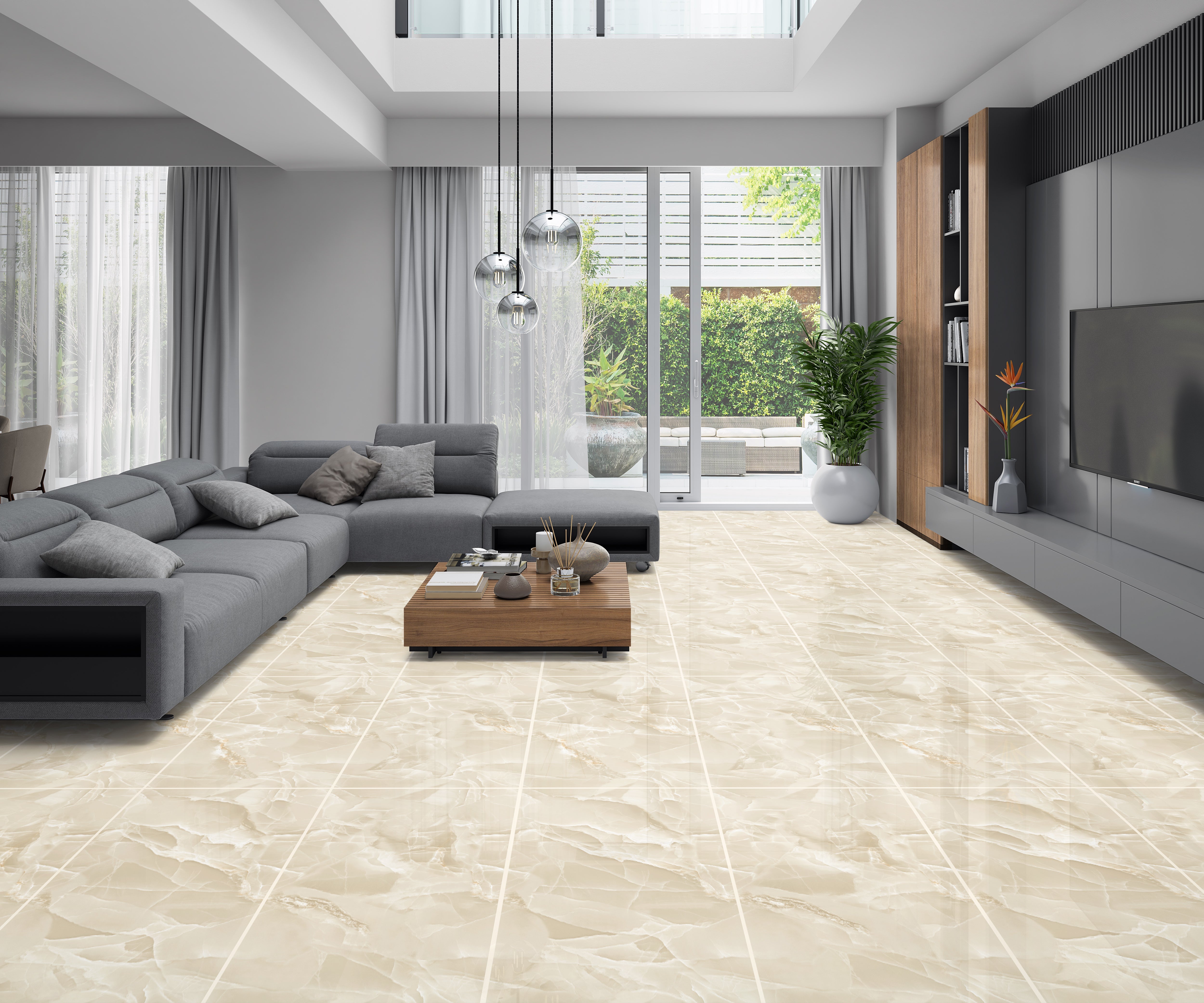 Cream Bathroom Tiles