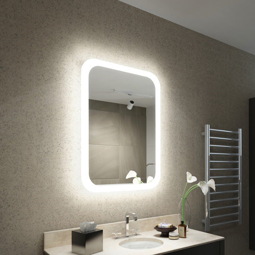 Frosted Edge Bathroom LED Mirrors