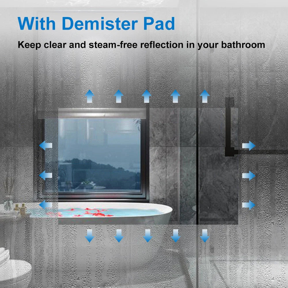 Demisting Bathroom LED Mirrors