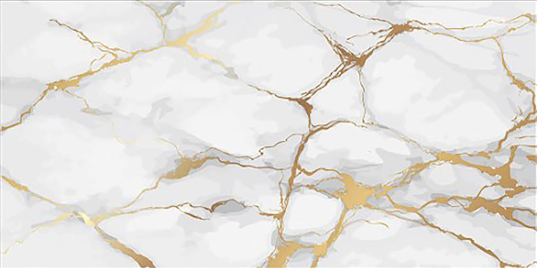 Pallet Deal: 60 Tiles (43 sq.m) Honey Gold Marble Effect Polished Porcelain 60x120cm Wall and Floor Tile