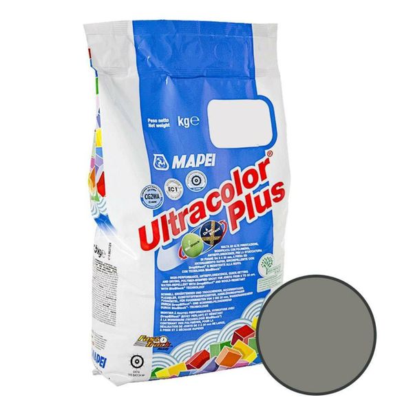 Mapei Ultracolor Plus 113 Cement Grey Tile Grout 5kg