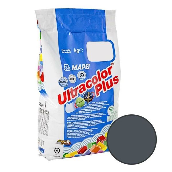 Mapei Ultracolor Plus 114 Anthracite Tile Grout 5 Kg