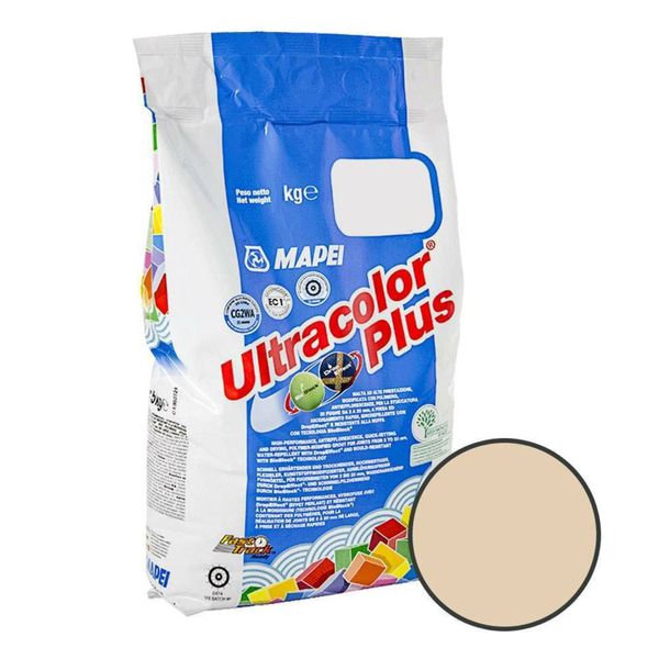 Mapei Ultracolor Plus 132 Beige Tile Grout 5kg