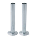 15mm Radiator Pipe Sleeves & Rosettes (Pair) – Chrome