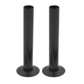 15mm Radiator Pipe Sleeves & Rosettes (Pair) – Matt Black