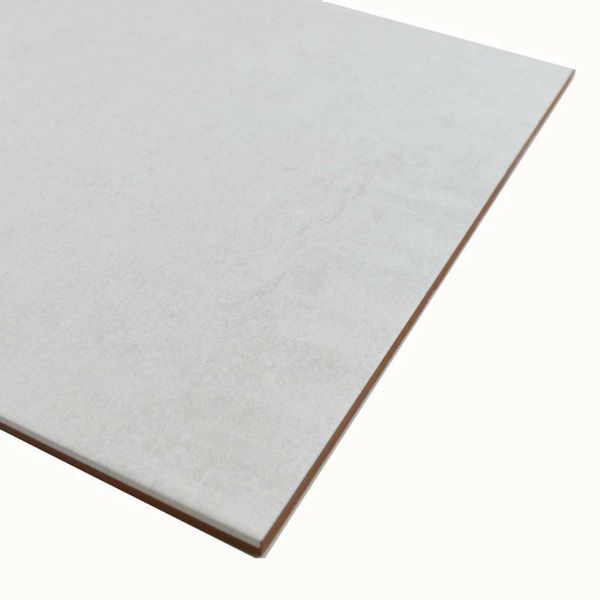 Portland White Matt Concrete Effect 45x45cm Ceramic Wall and Floor Tile