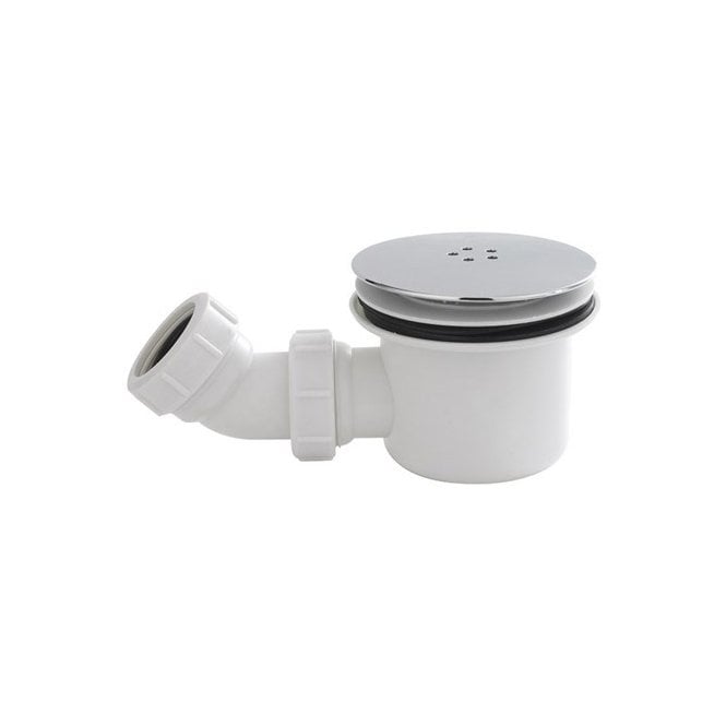 90mm Fast Flow Shower Tray Waste – Chrome