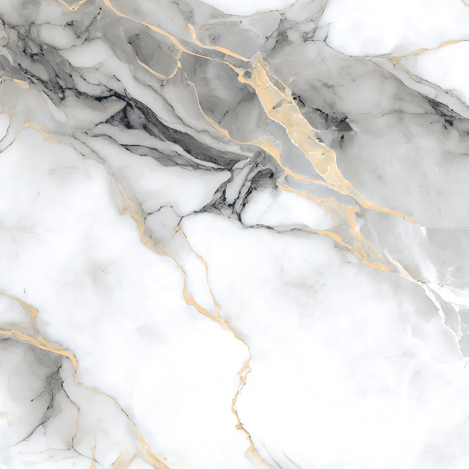 Marble texture with gold accents