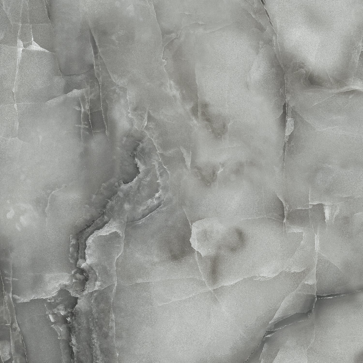 Makrana Dark Grey 60x60cm Polished Porcelain Wall and Floor Tile