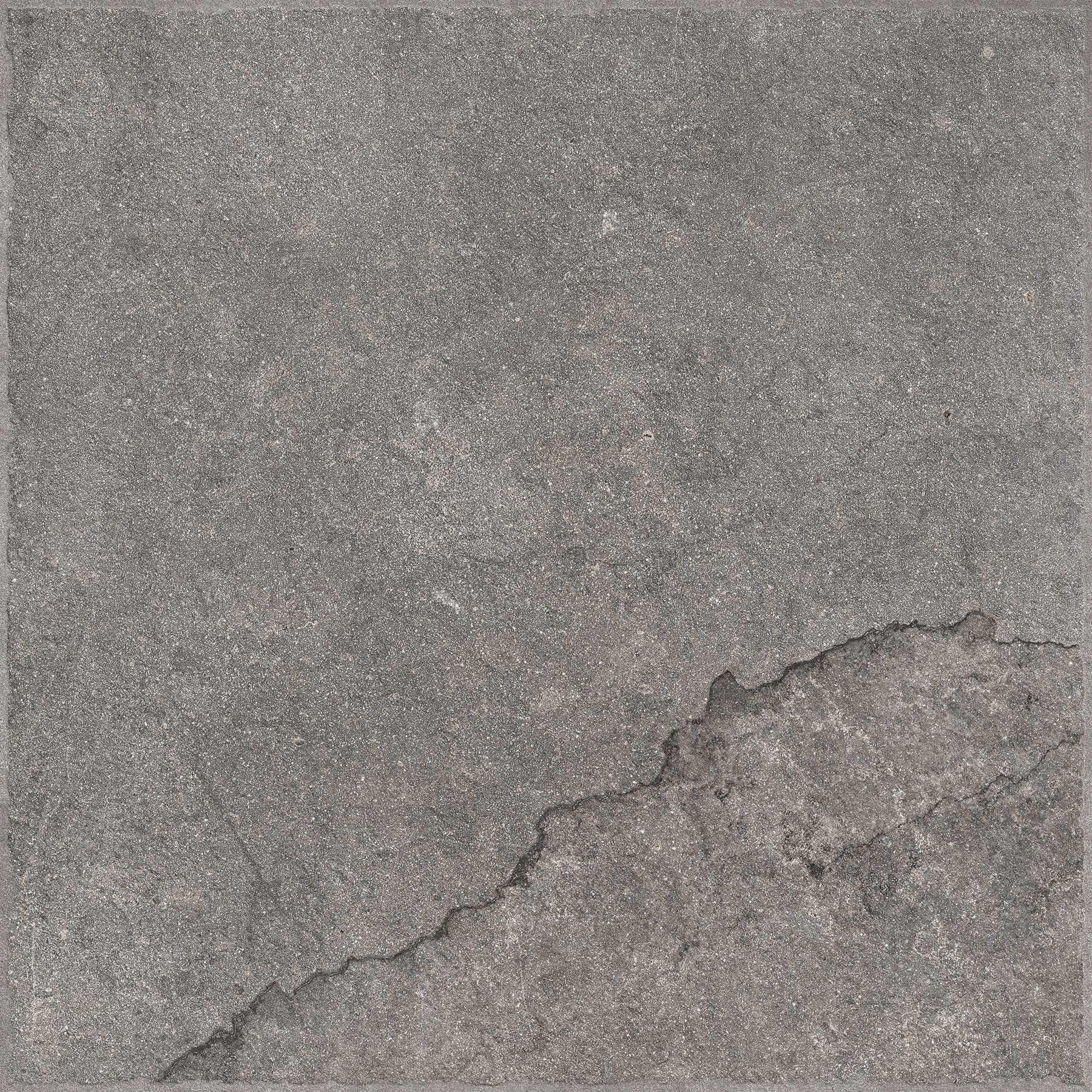 Dark Black Stone Effect Matt Porcelain Floor Tile Natural Character UK
