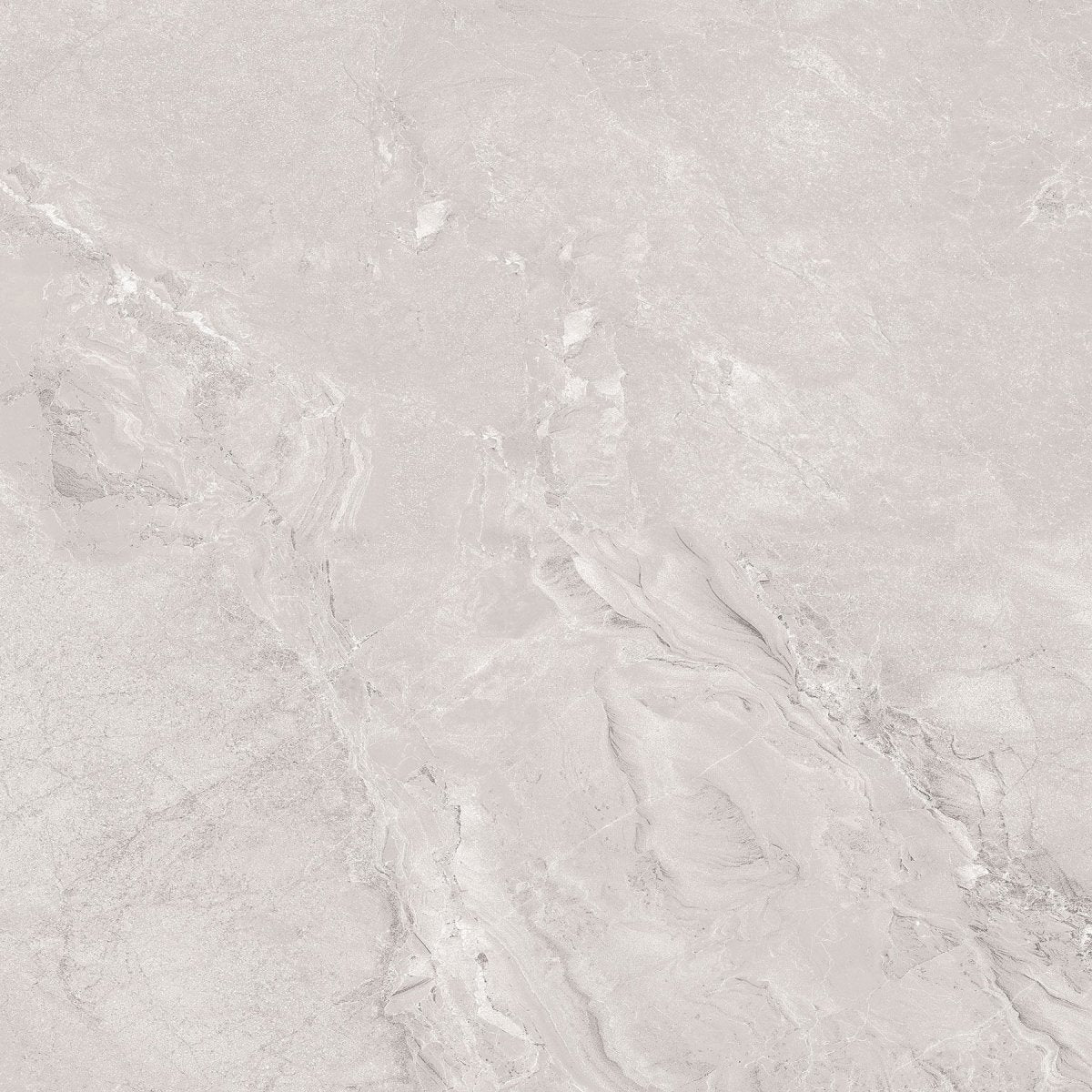 Florence Bianco White Polished Porcelain 60x60cm Wall & Floor Tile - TILES Paradise