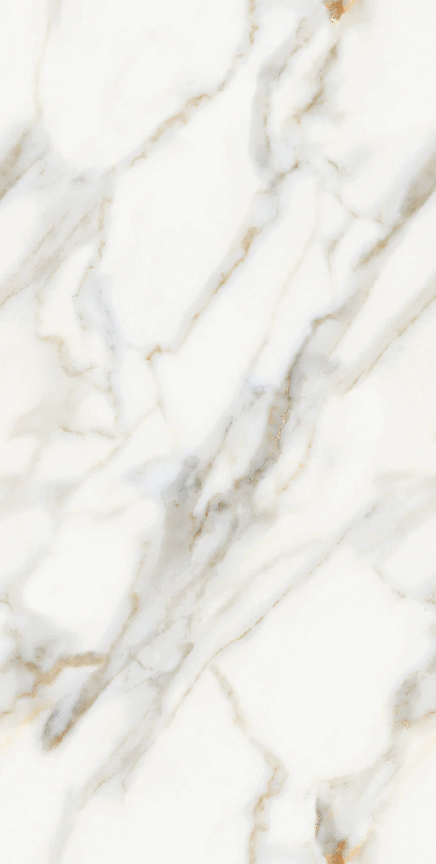 Cresola Gold Marble Effect Polished Porcelain 60x120cm Wall and Floor Tile