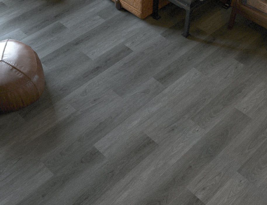 Luxura Charred Oak SPC Click Vinyl Flooring - 1230x180mm | 6.5mm Plank