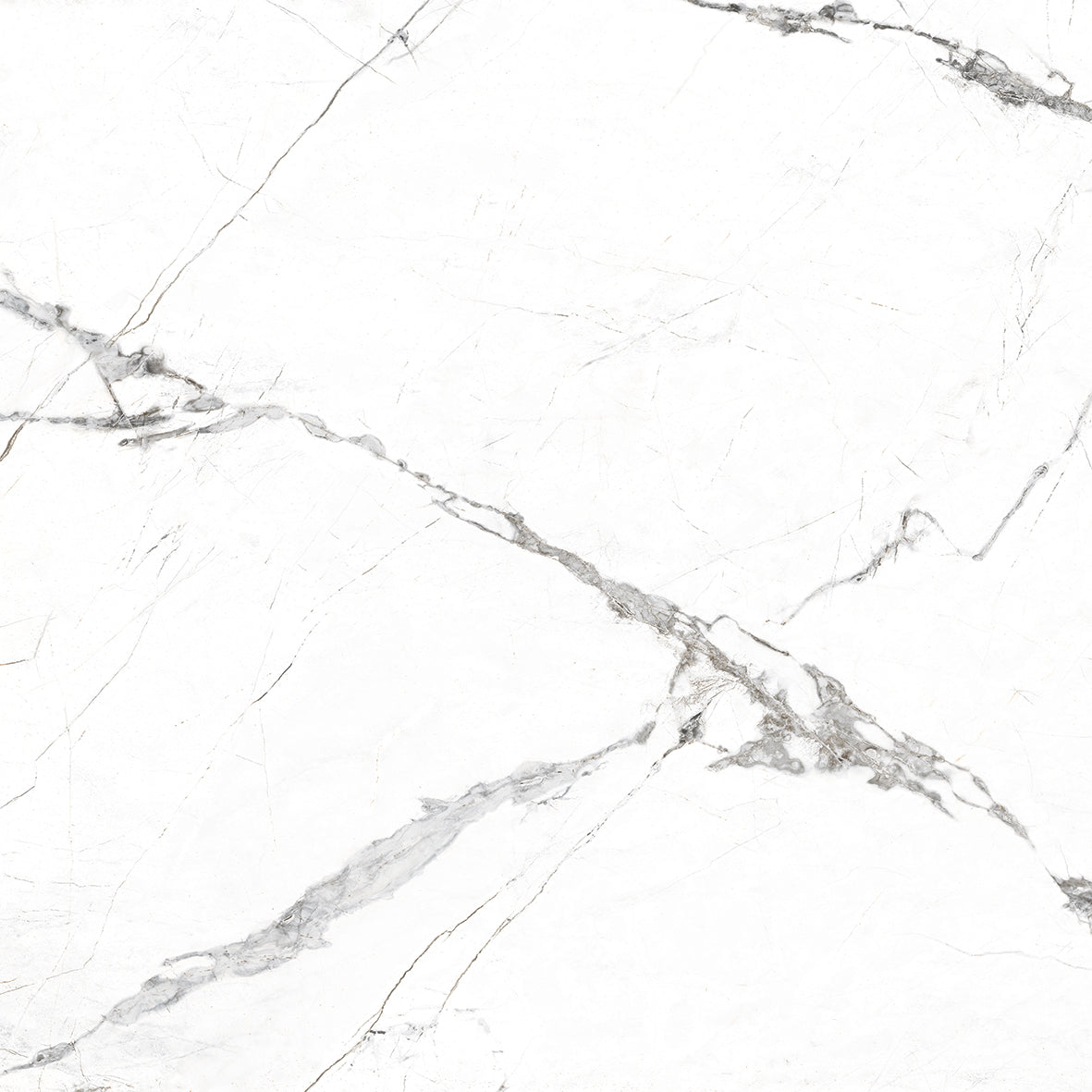 Super White Polished Porcelain 60x60cm Wall & Floor Tile