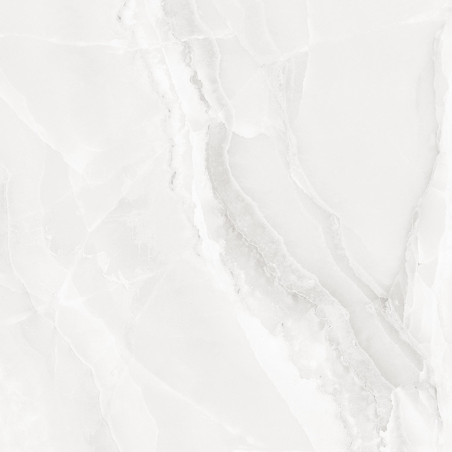 Onyx Ice Gloss Porcelain 60x60cm Kitchen Bathroom Wall and Floor Tile