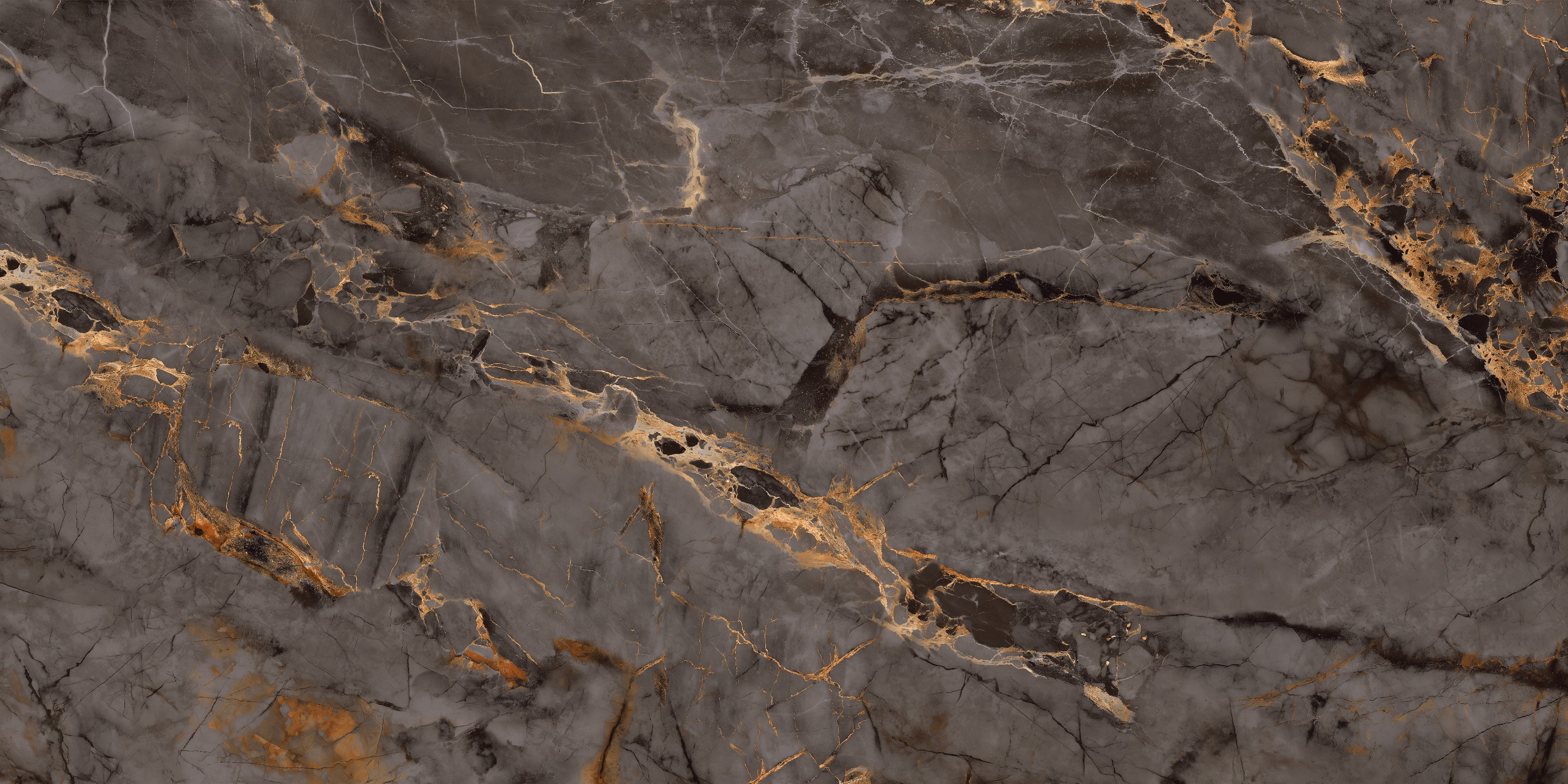 Ozial Grey Polished Porcelain 60x120cm Wall & Floor Tile