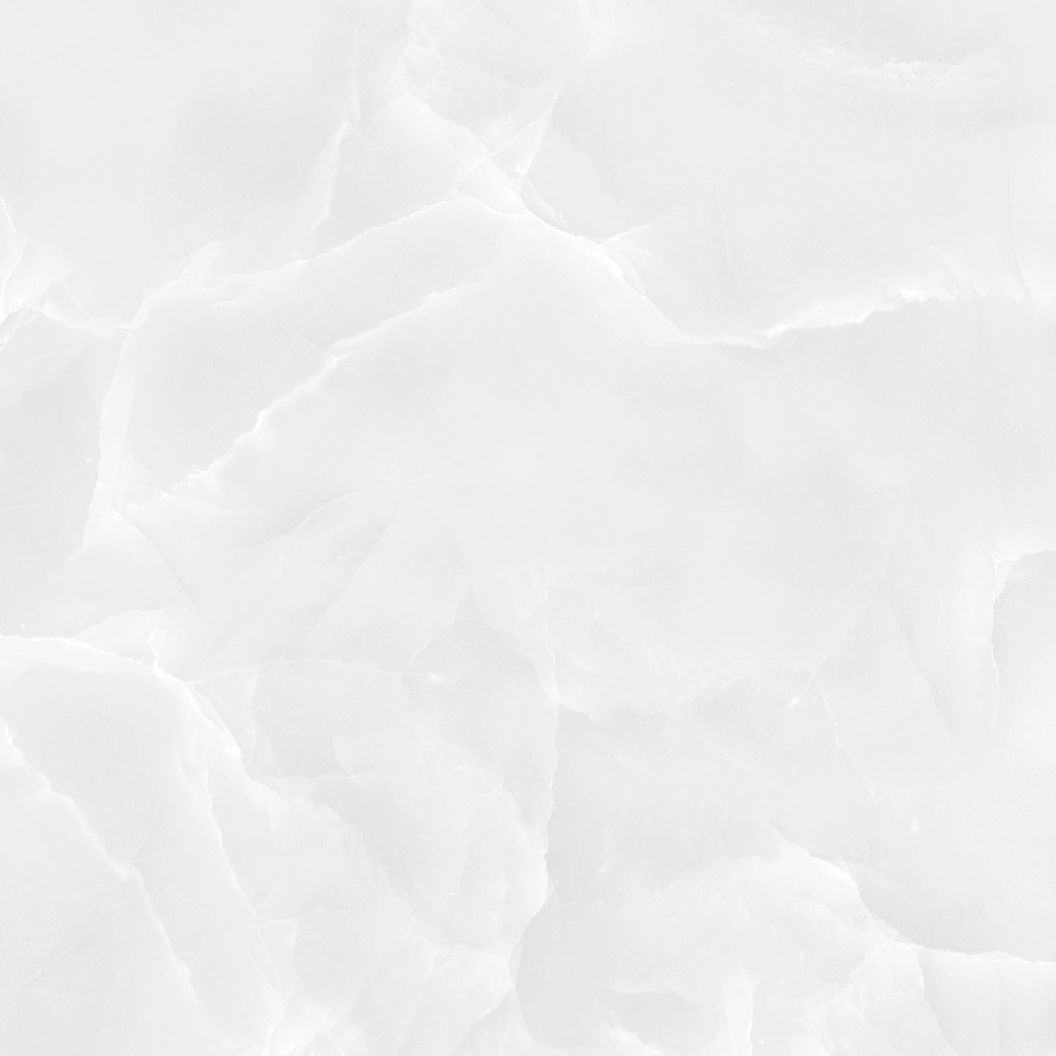 Onyx White Polished Porcelain 60x60cm Wall and Floor Tile