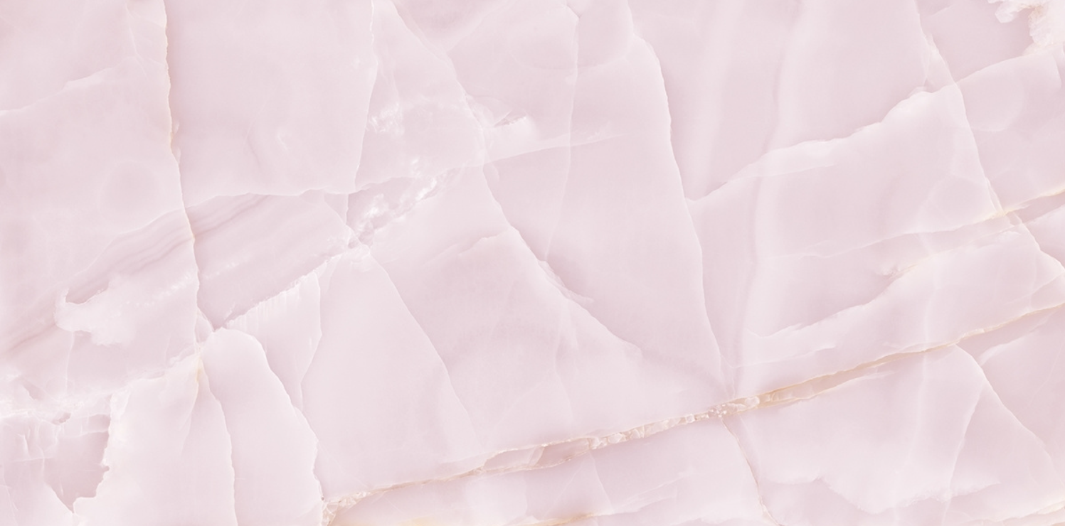 Pallet Deal: 60 Tiles (43SQM) - Persian Onyx Pink Gloss Porcelain 60x120cm Wall & Floor
