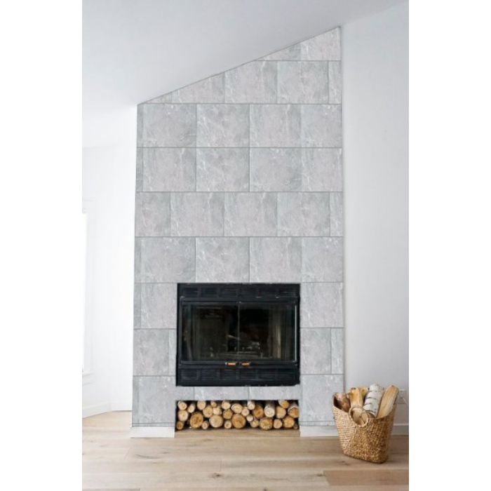 Pallet Deal: 151 Tiles (54 sq.m) - Aylana Grey Polished Rectified Porcelain 60x60cm for Wall & Floor Tile