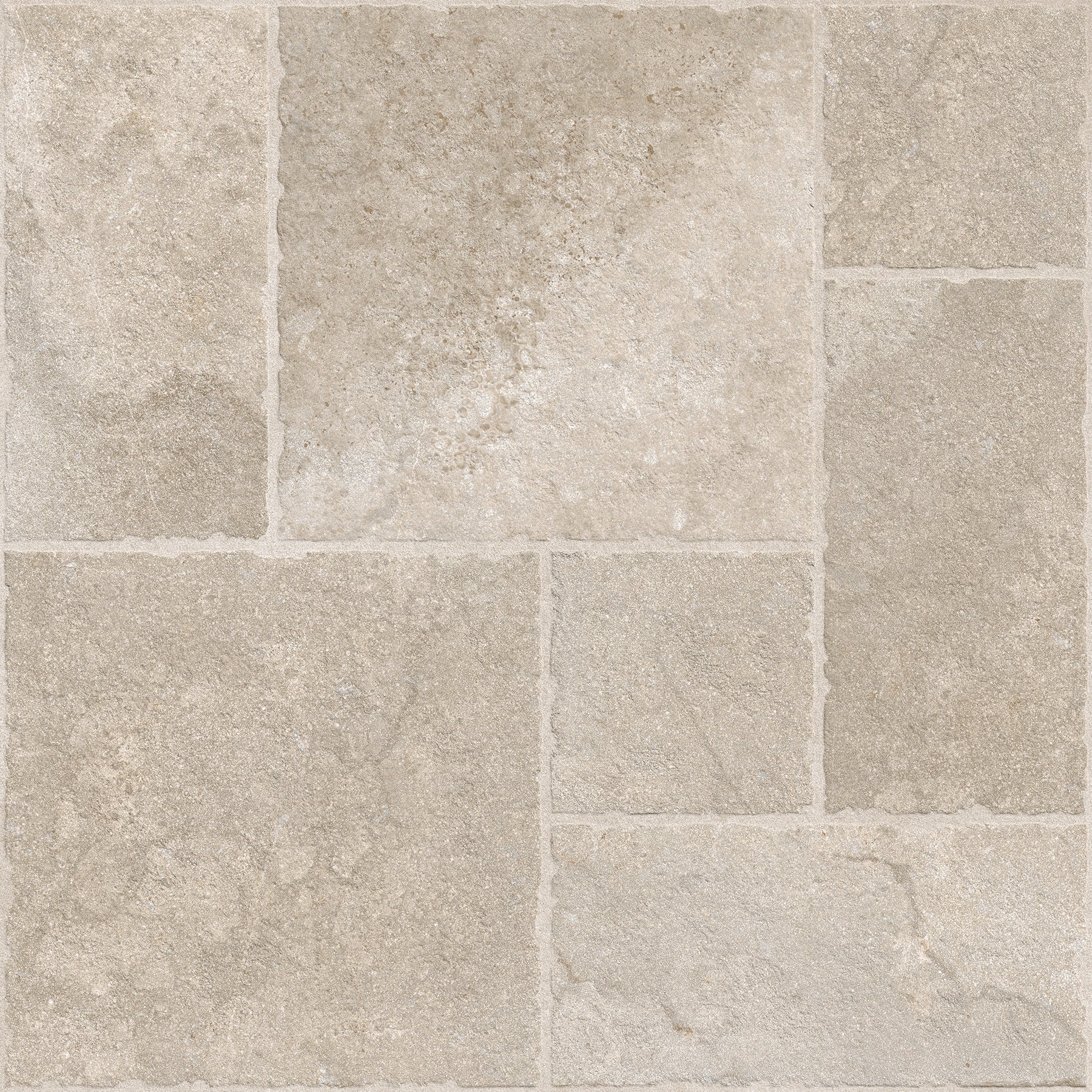 Portland Cream Flagstone Porcelain Tile Hallway Kitchen Bathroom Floor UK