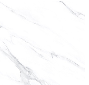 Carrara White 60x60cm Pearl Marble Effect Anti-Slip Matt Porcelain Wall and Floor Tile