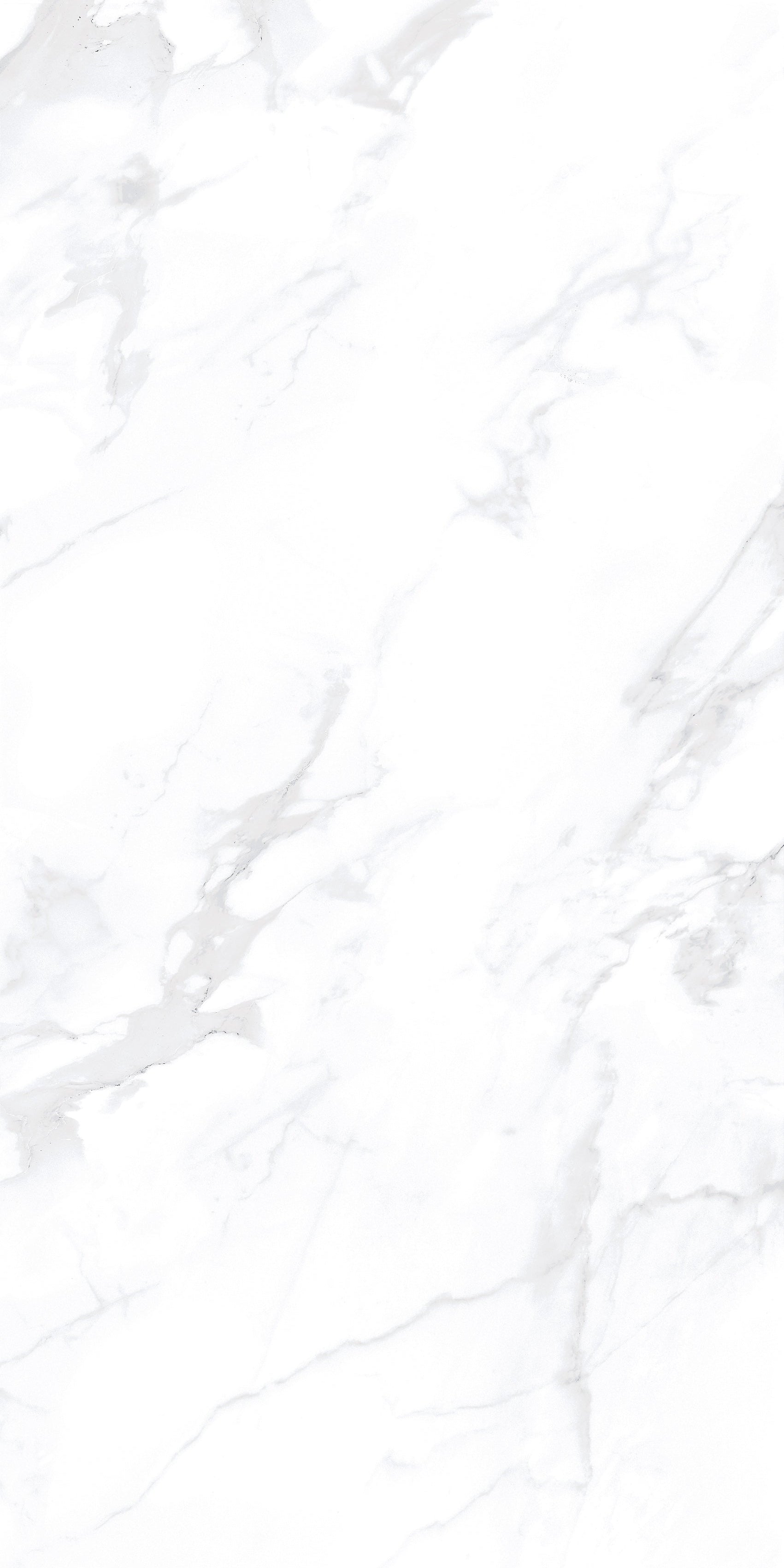 Venus Carrara Grey Marble Effect Polished Porcelain 60x120cm Wall & Floor Tile