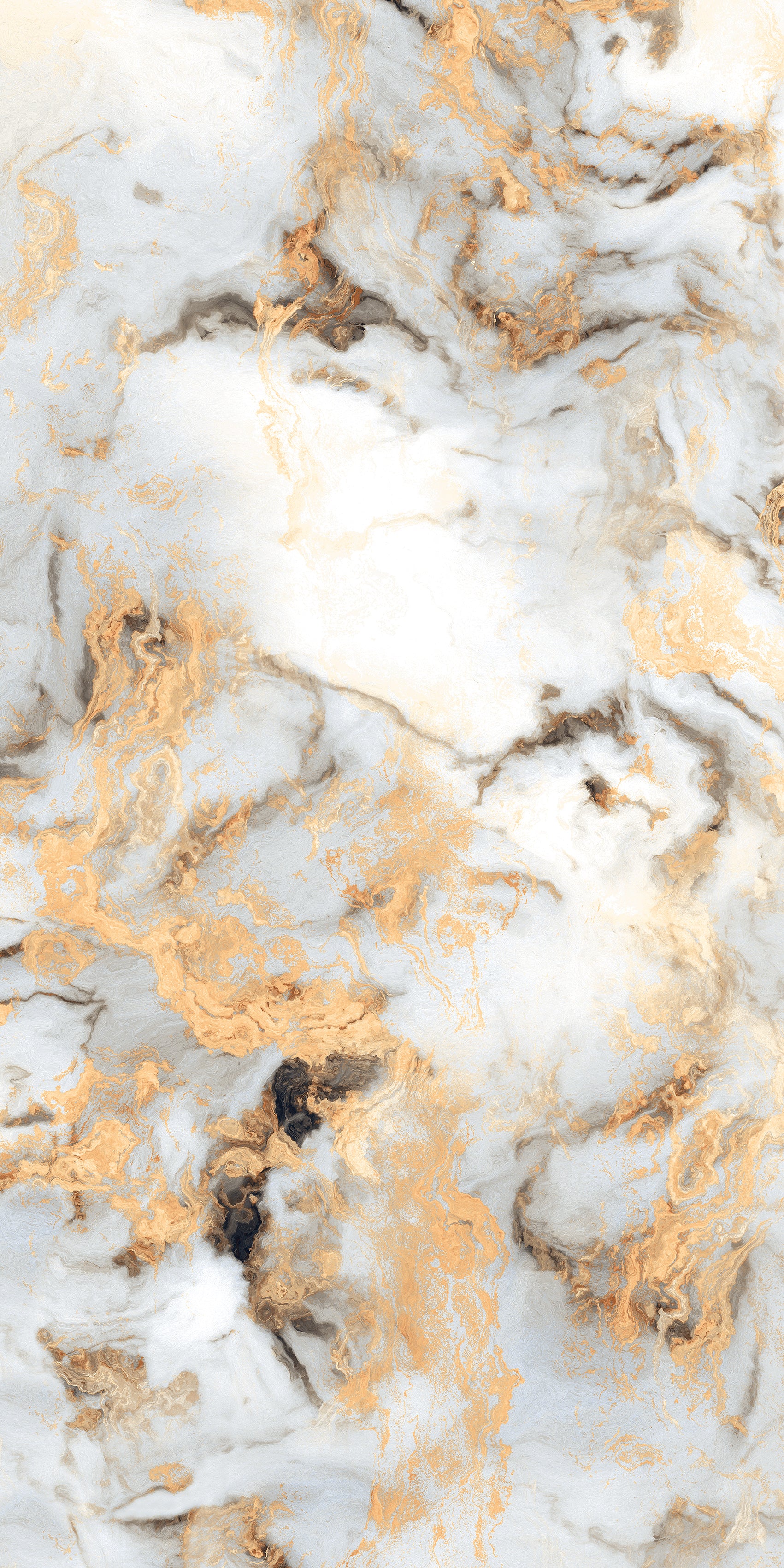 Sky Gold White Marble Effect Polished Porcelain 60x120cm Wall and Floor Tile