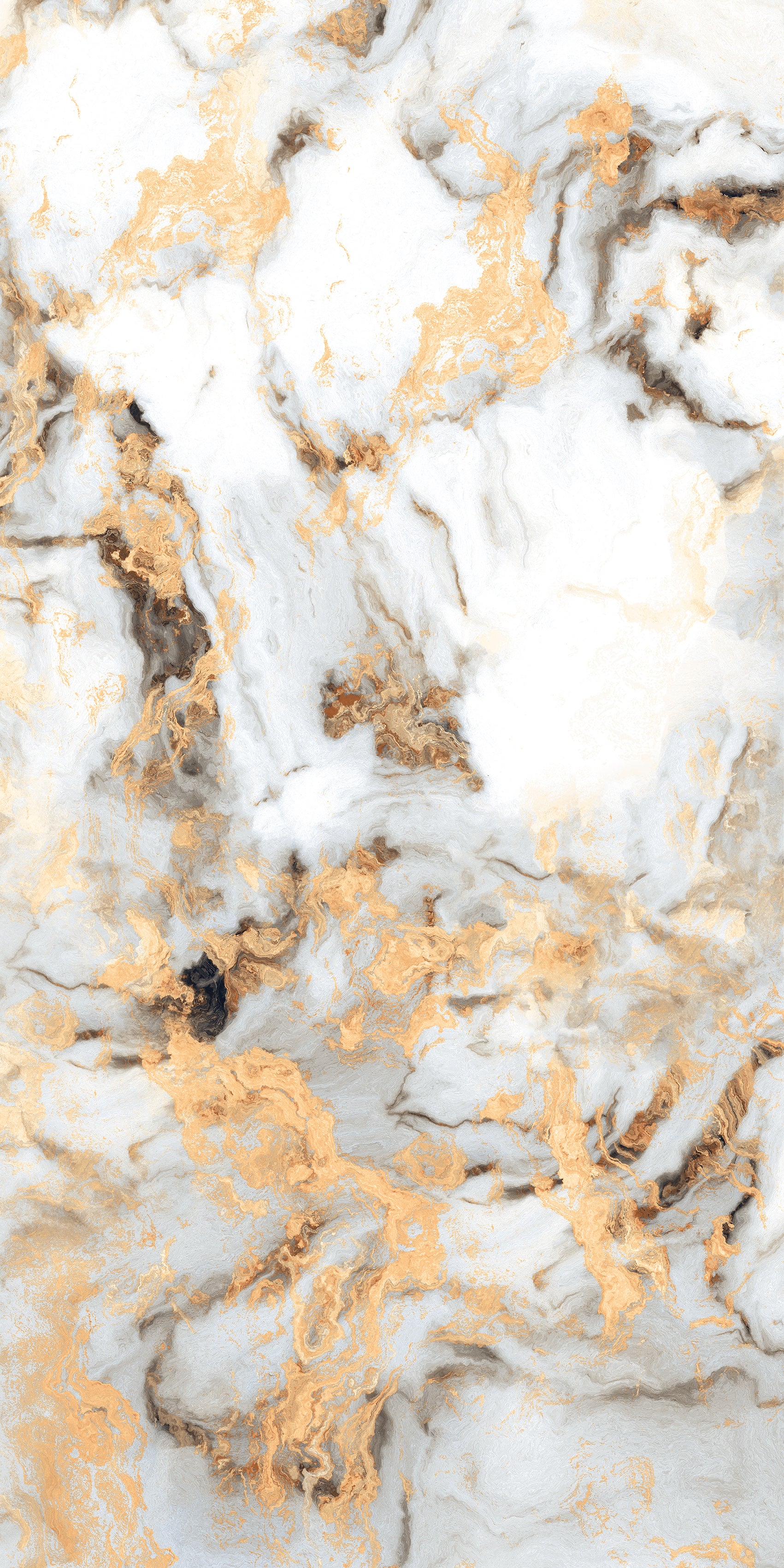 Sky Gold White Marble Effect Polished Porcelain 60x120cm Wall and Floor Tile