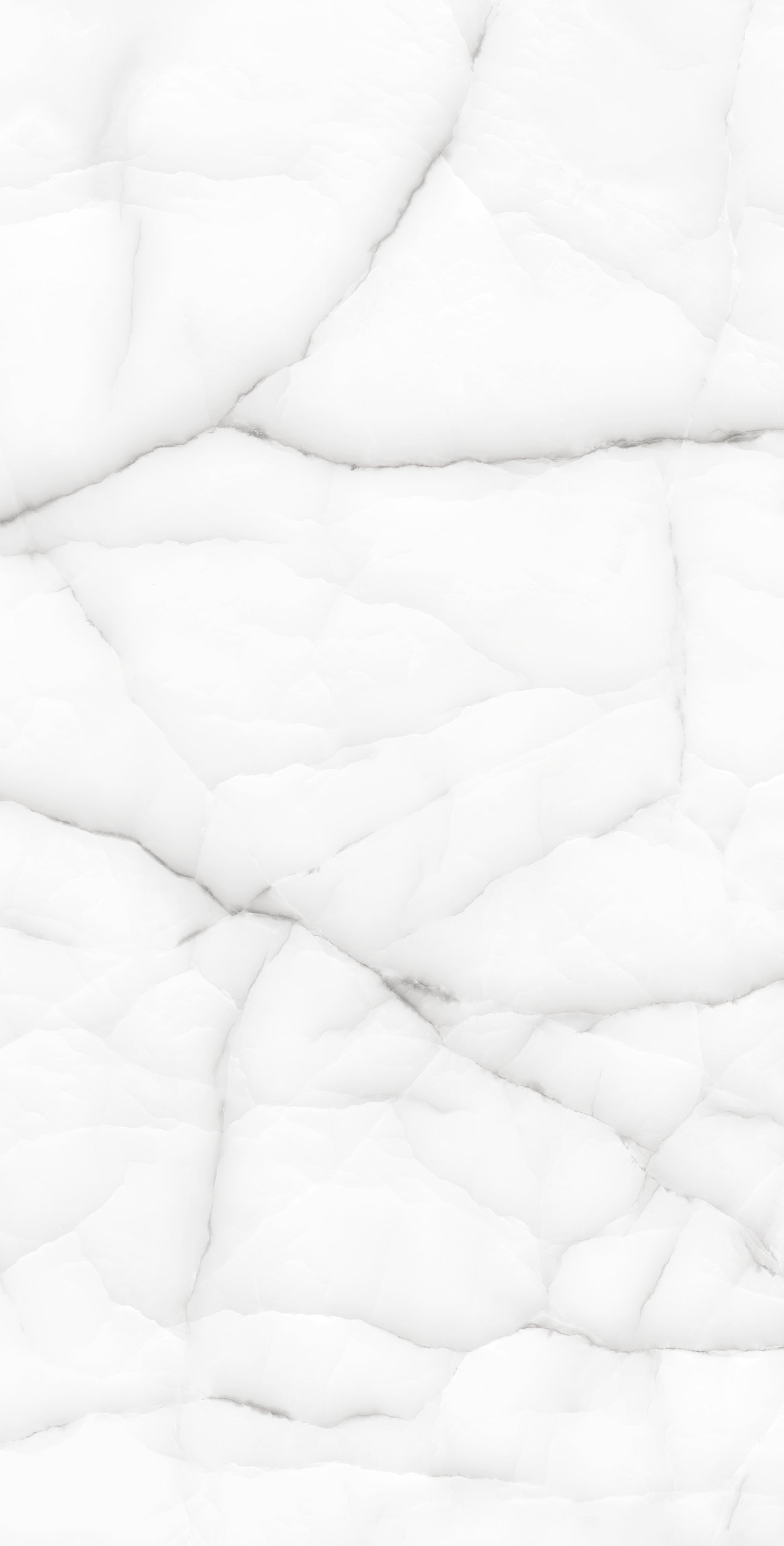 Crack White Carrara Marble Effect Gloss Porcelain 60x120cm Kitchen Bathroom Wall Floor Tiles