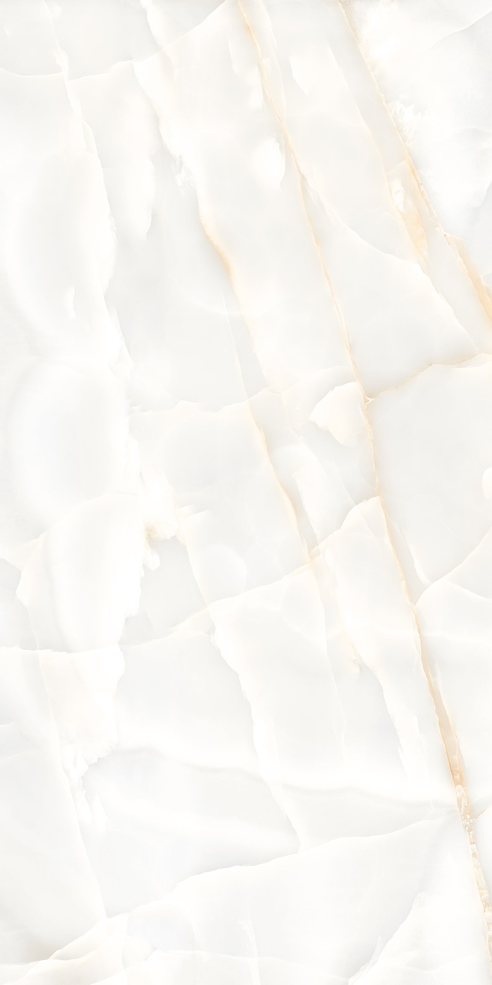 Persian Onyx Gold White Glossy Porcelain Tiles 60x120cm Wall & Floor Tile