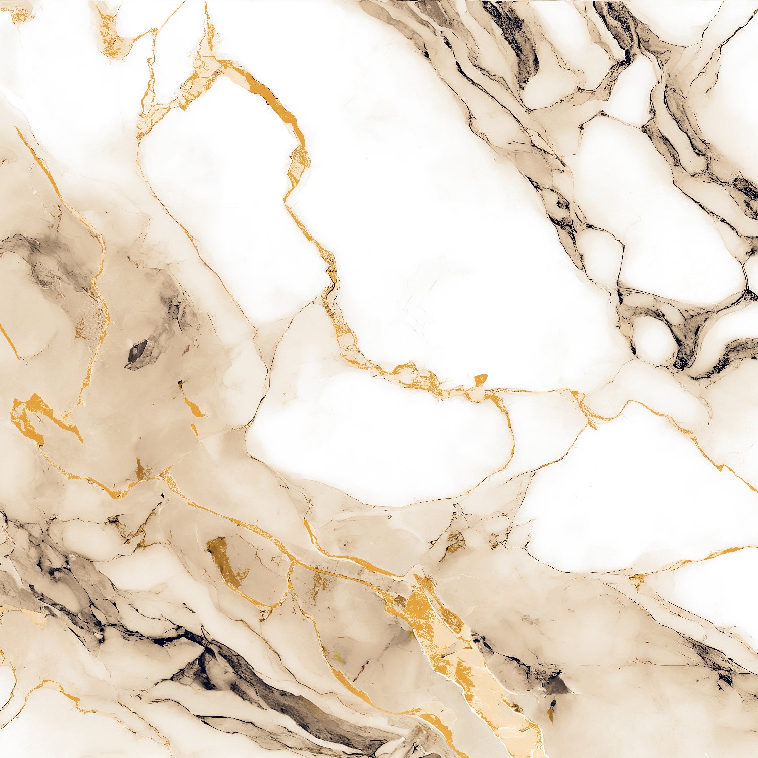 Afyon Gold Polished 60x60cm Porcelain Wall and Floor Tile