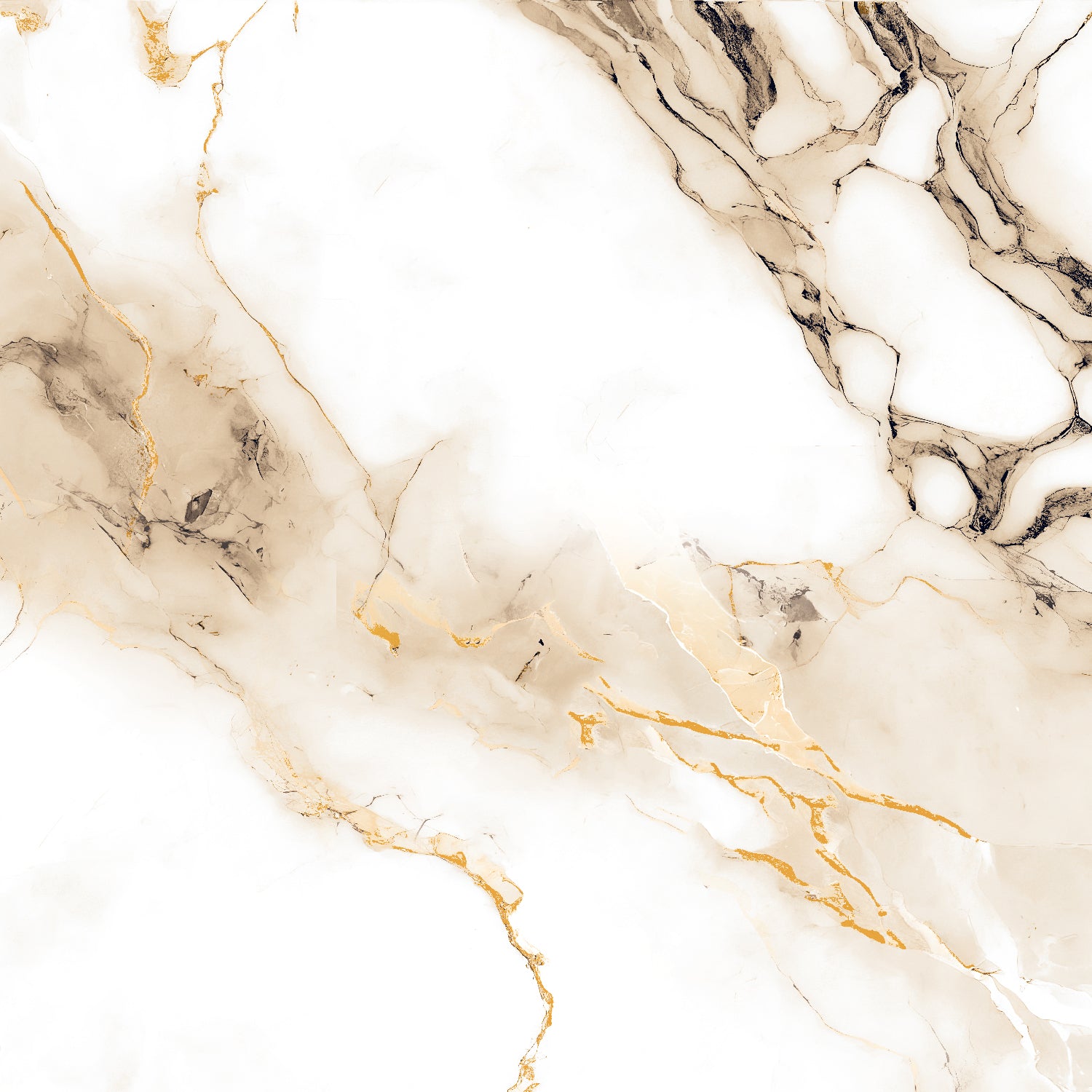 Afyon Gold Polished 60x60cm Porcelain Wall and Floor Tile