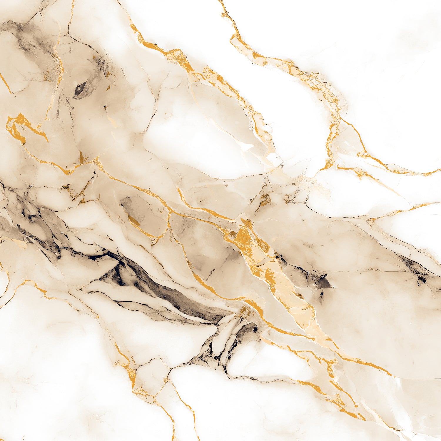 Afyon Gold Polished 60x60cm Porcelain Wall and Floor Tile