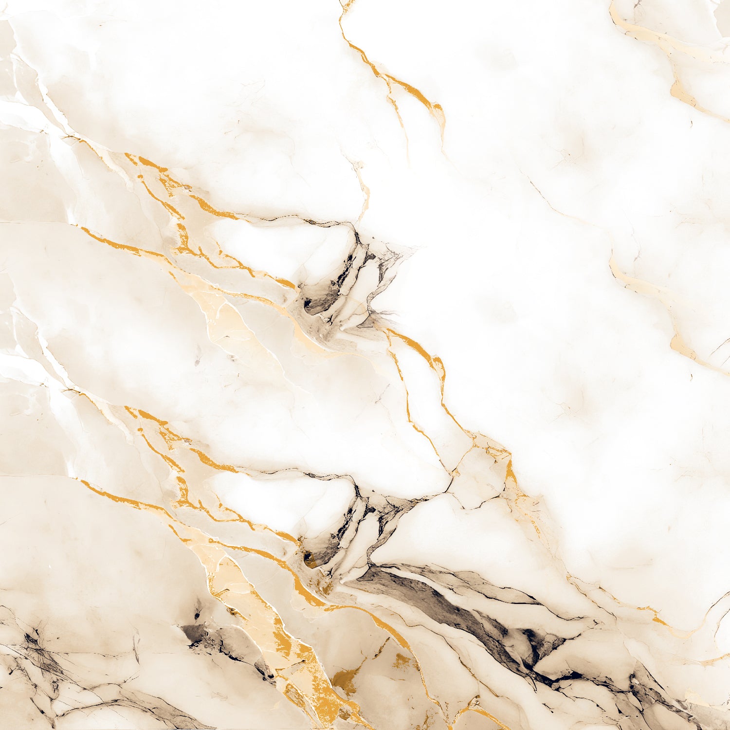Afyon Gold Polished 60x60cm Porcelain Wall and Floor Tile