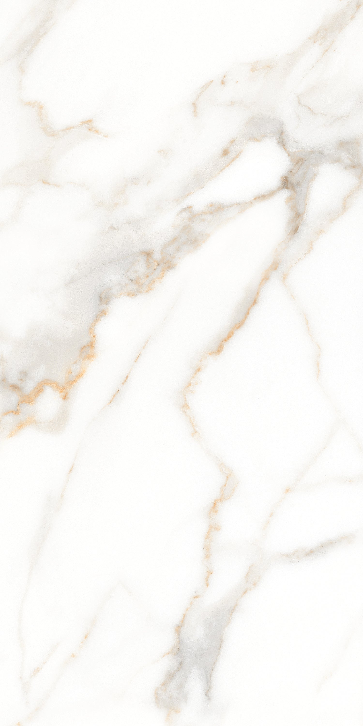 Cresola Gold Marble Effect Polished Porcelain 60x120cm Wall and Floor Tile