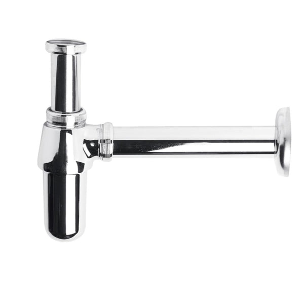Adjustable Round Basin Bottle Trap – Chrome