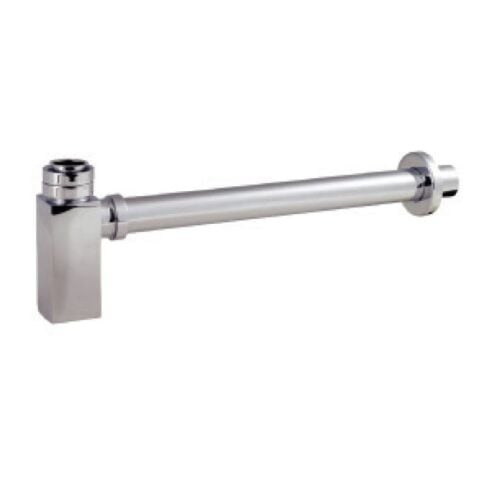 Adjustable Square Basin Bottle Trap – Chrome